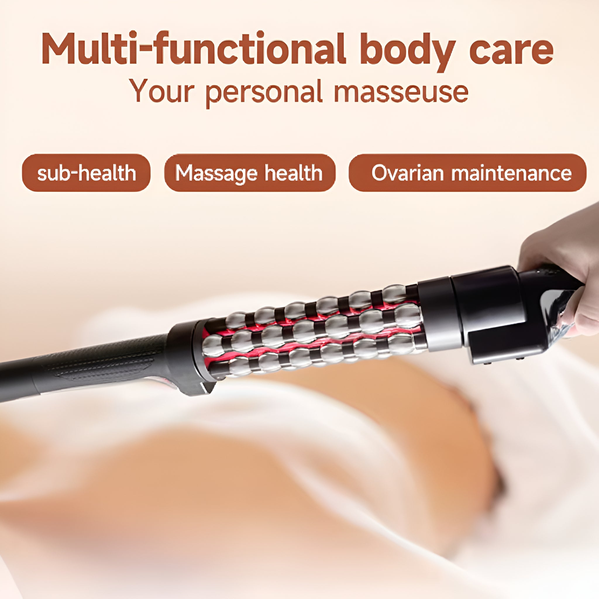 AuraTherm SilverPulse™ Infrared Roller Massage Bar