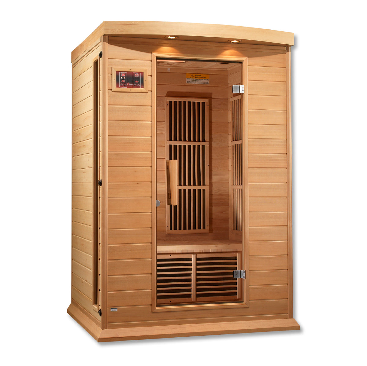 Maxxus 2-Person FAR Infrared Sauna | Canadian Hemlock & Bluetooth