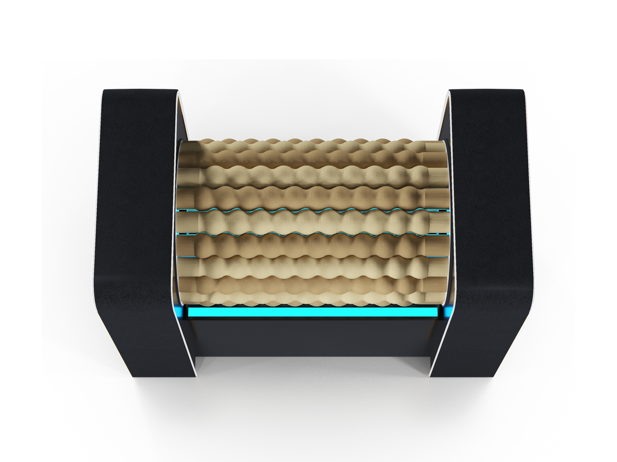 RollStar Mini SQ | Roller Massage Machine with Infrared Heating