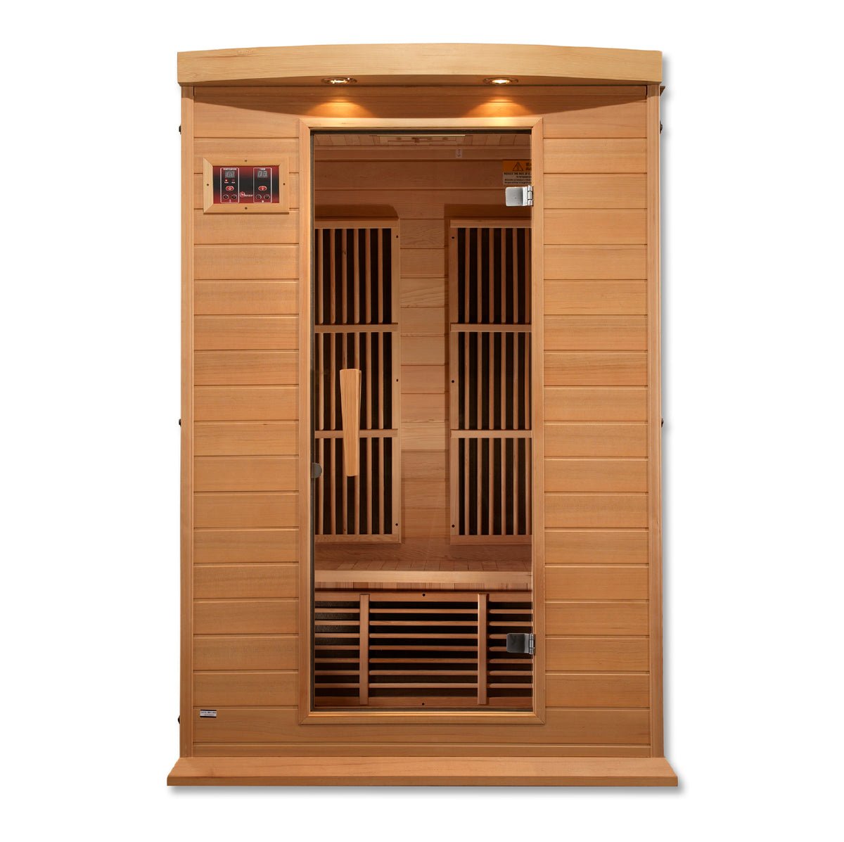 Maxxus 2-Person FAR Infrared Sauna | Canadian Hemlock & Bluetooth