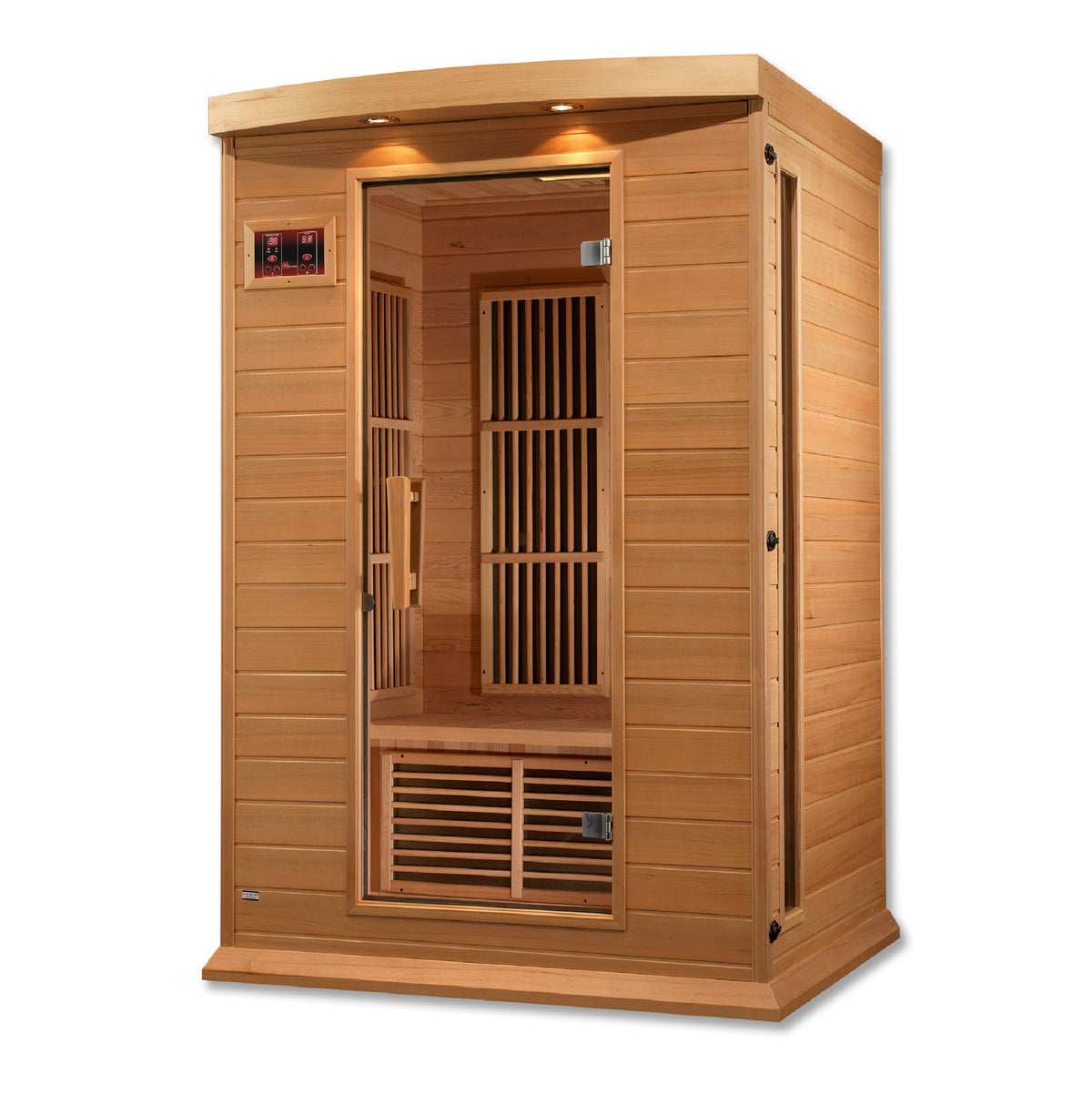 Maxxus 2-Person FAR Infrared Sauna | Canadian Hemlock & Bluetooth