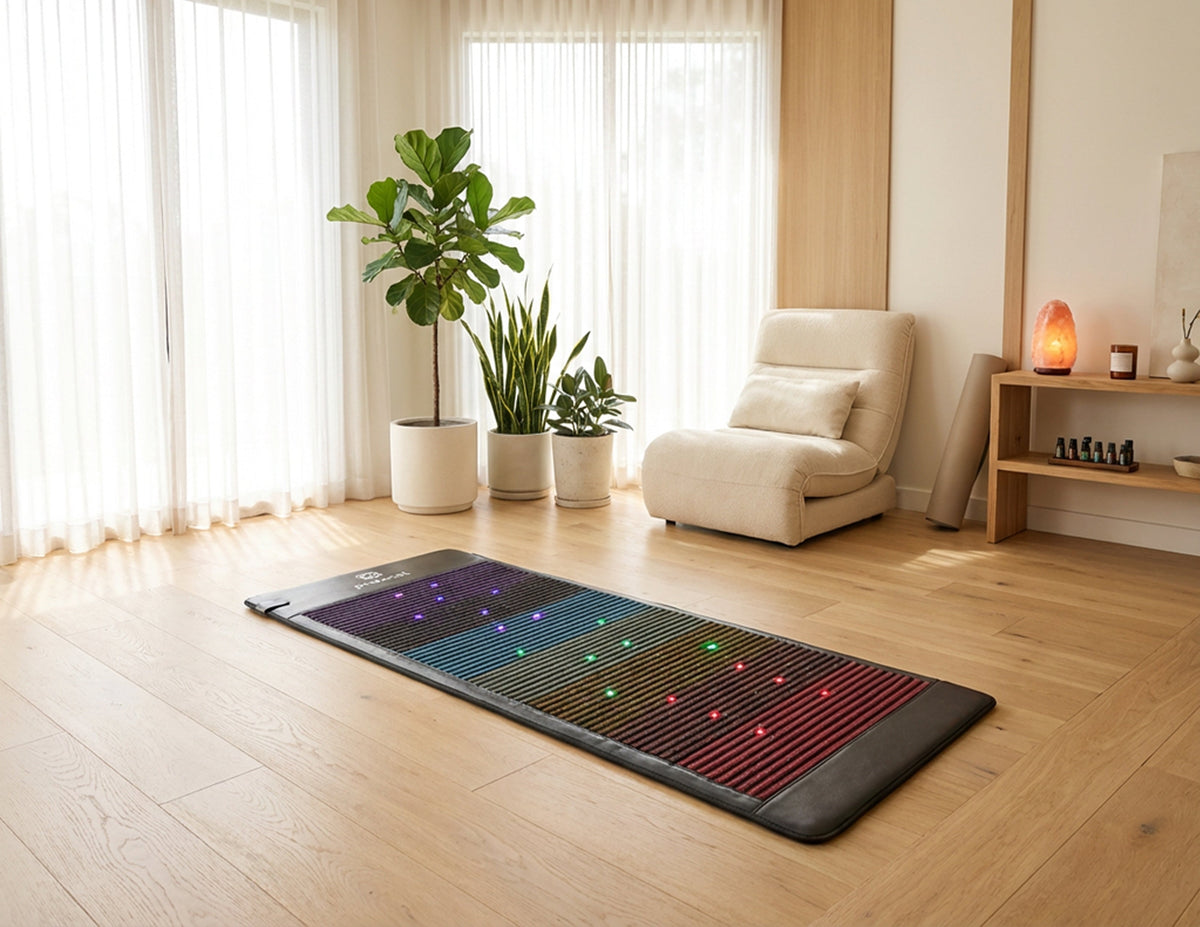Protocol4 PEMF Mat | 6 Coils | Infrared Heat | Amethyst & Obsidian