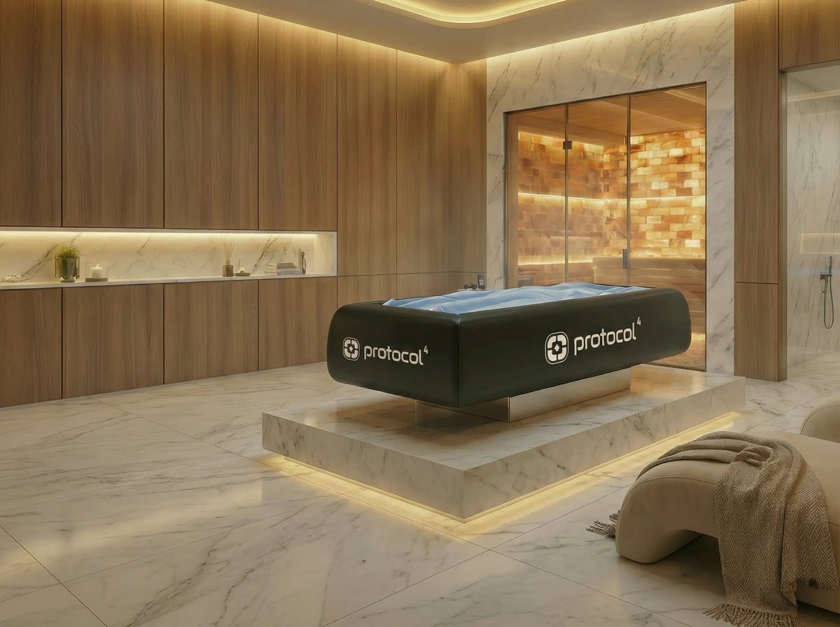 Protocol4 CryoCloud | Dry Cooling Bed | Cushioned Reclining Surface